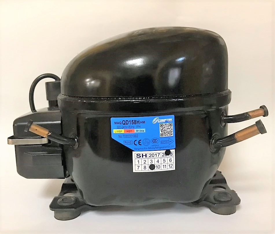7099430323_kompressor-holodilnyj-qd Компрессор холодильный QD 158 H Comptek R134a 430–690Вт герметичный поршневой MBP/LBP 220В