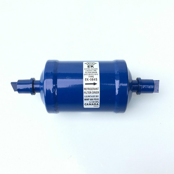 7099443090_filtr-ek-084s-pajka Фильтр-осушитель EK-084S KTC 1/2", под пайку, универсальный, стальной