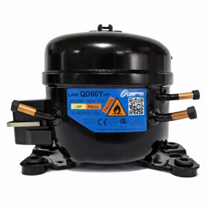 Компрессор холодильный QD 60 Y Comptek R600a 100Вт герметичный поршневой LBP 220В