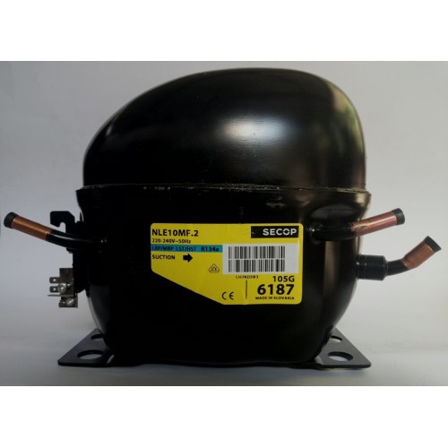 7494224827_kompressor-holodilnyj-secop Компрессор холодильный SECOP (Danfoss) NLE10MF.2 для R134a 10,09 см³ — изображение 2