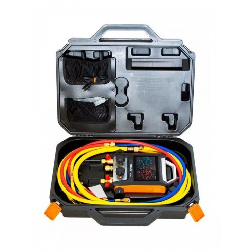 7196833372_kollektor-tsifrovoj-elitech Коллектор цифровой Elitech MS-4000 манометрический Smart Bluetooth (сенсорный, 4-х вентильный) — изображение 6