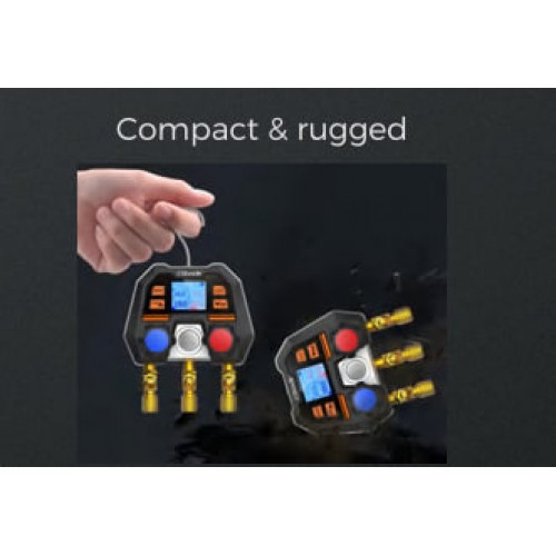 7196923031_kollektor-tsifrovoj-elitech Коллектор цифровой Elitech MS-100 PLUS манометрический Bluetooth (компактный) — изображение 5
