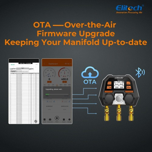 7196962961_kollektor-tsifrovoj-elitech Коллектор цифровой Elitech MS-100 манометрический Bluetooth (компактный) — изображение 5