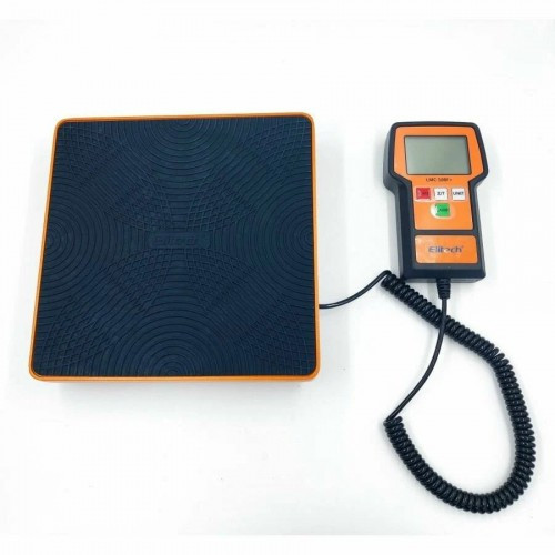 7208095302_vesy-dlya-zapravki Весы для заправки фреона Elitech LMC-100F+ (50 кг, точность 2 г, с пультом) — изображение 2