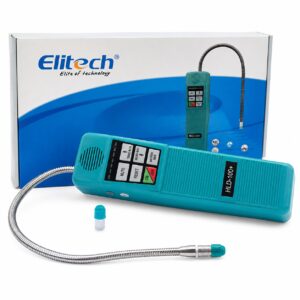 Течеискатель HLD-100+ в коробке Elitech, зеленый
