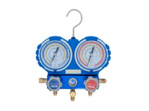 Коллектор заправочный 2-вентильный Value VMG-2-R32-B-03 R-32, R-407, R-410A, R-134a