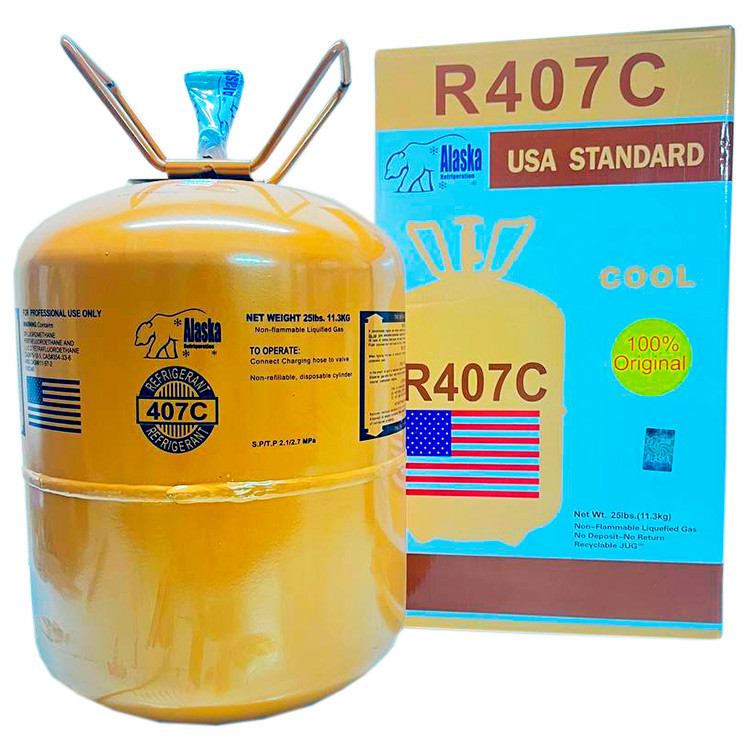 7099441739_freon-r407c-alaska Фреон R407C ALASKA USA - 11,3 кг - одноразовый баллон