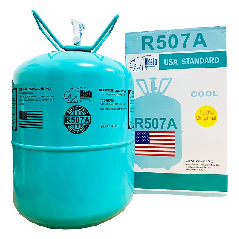 7099445387_freon-r507a-alaska Фреон R507A ALASKA USA - 11,3 кг - одноразовий балон