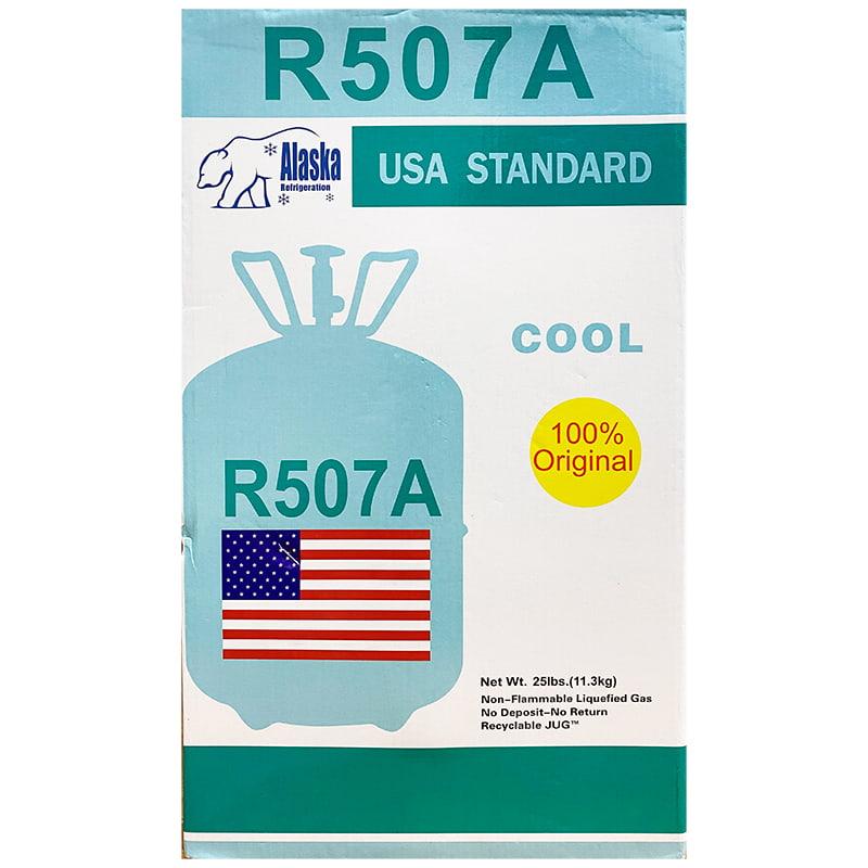 7099445389_freon-r507a-alaska Фреон R507A ALASKA USA - 11,3 кг - одноразовий балон — изображение 3