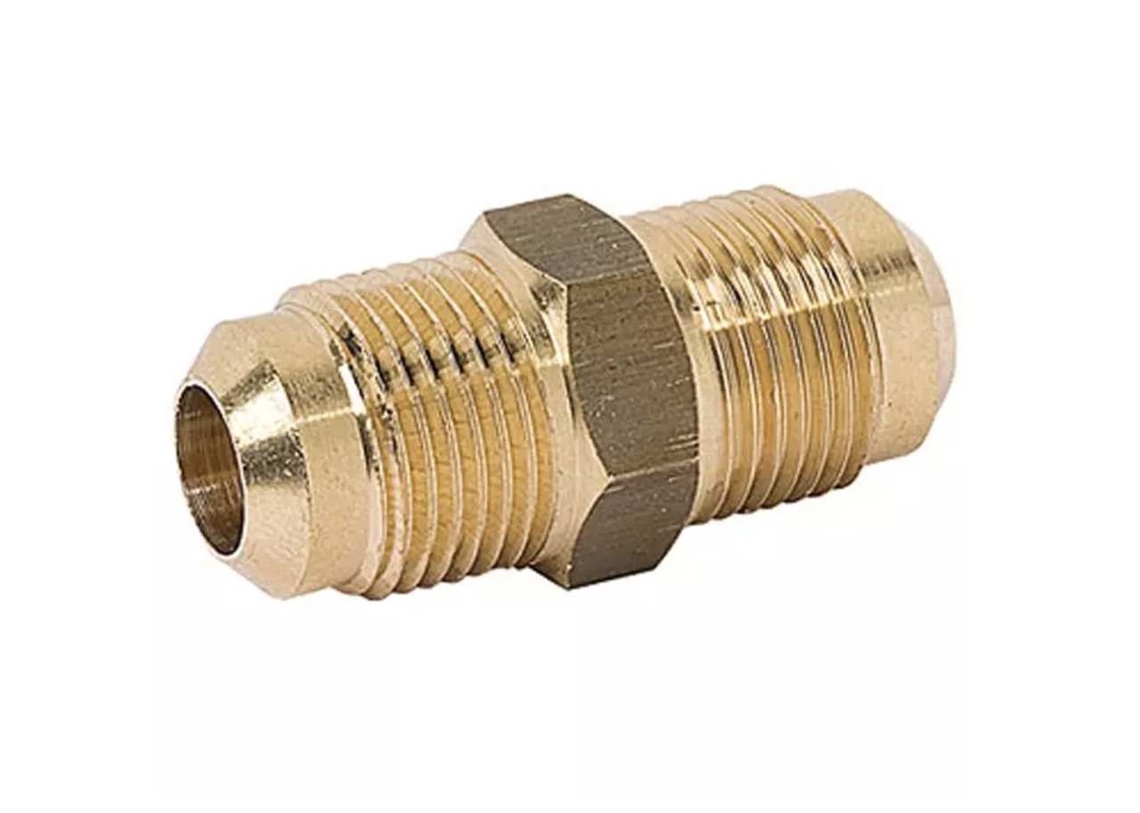 7117078568_soedinitel-adapter-dlya-konditsionerov Соединитель-адаптер для кондиционеров 1/4" × 1/4" HongSen (муфта для медной трубы, соединитель фреоновой трассы) — изображение 2