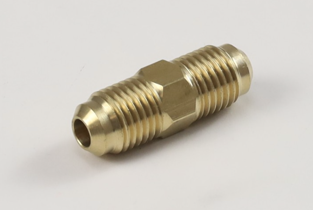 7117336115_soedinitel-adapter-dlya-konditsionerov Соединитель-адаптер для кондиционеров 1/4" × 1/4" HongSen (муфта для медной трубы, соединитель фреоновой трассы)